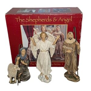 Three Kings Gifts The Shepherds & Angel The Real Life Nativity Series Set